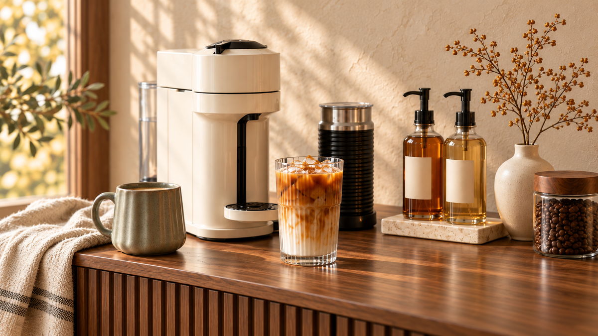 The Dreamy Modern Organic Fall Coffee Bar: Amazon Finds for a Cozy Home Café