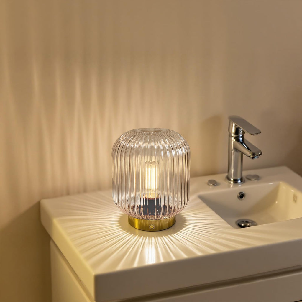 MJ PREMIER Rechargeable Table Lamp,Cordless Lamp with Memory Function,Green