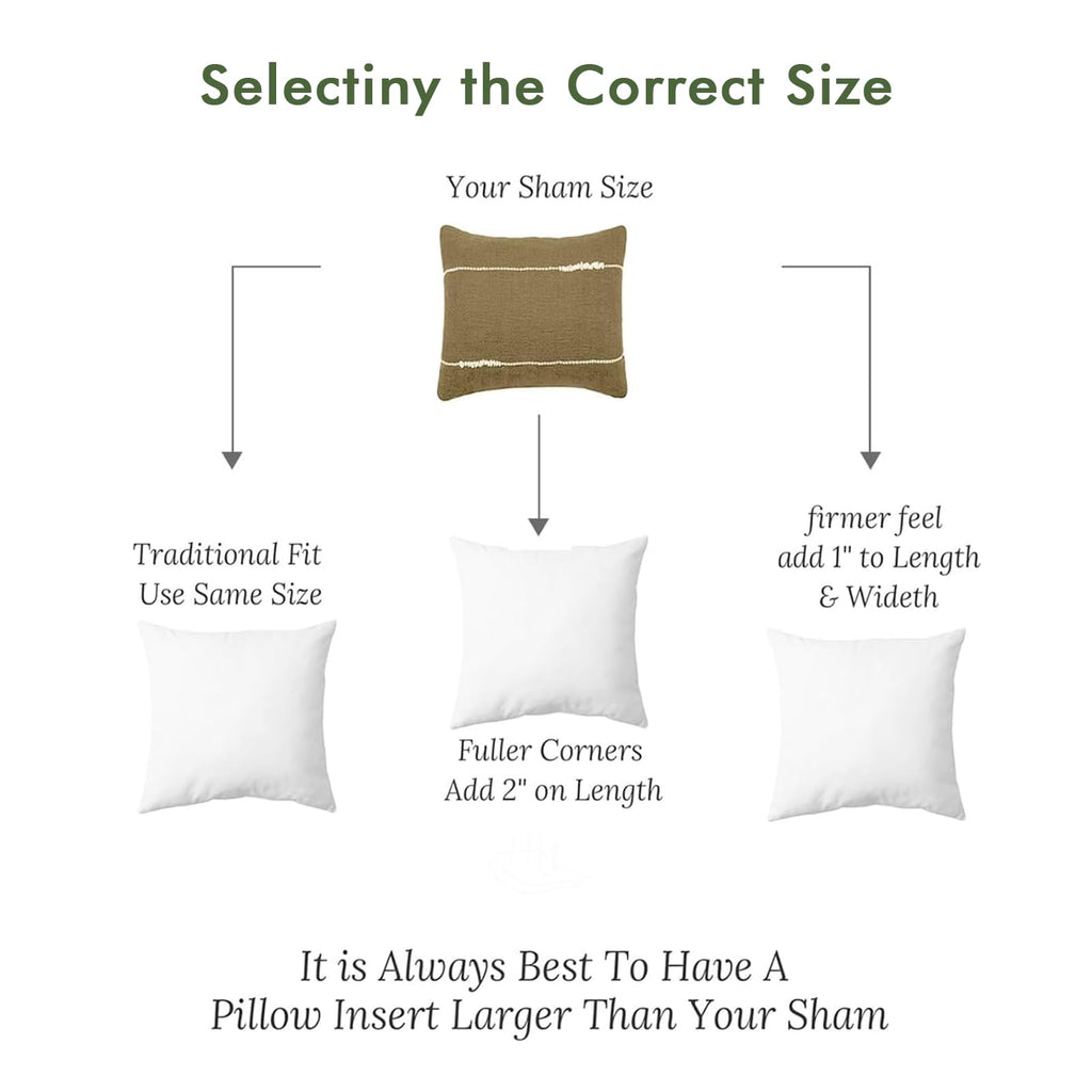 TOPGREEN Feather Down Throw Pillow Inserts 18 x 18, Set of 2, 100% Organic Cotton Shell, Soft Decorative Square Pillows Insert for Living Room Sofa, Couch, or Bed (White)
